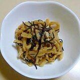 切干大根とヒジキの煮物